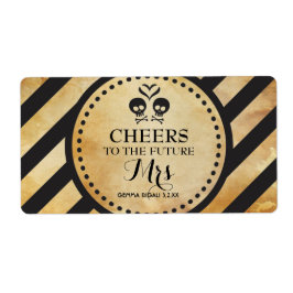 Mini Champagne Etiqueta Gótica Chá Favorito