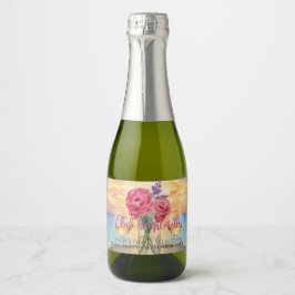 Mini Champagne Personalizado para Despedida de Sol