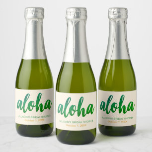 Mini Chuveiro de Noiva Tropical Aloha Editável