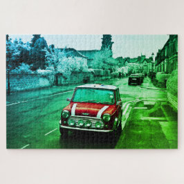 Mini Cooper Quebra-cabeça JowannaArt