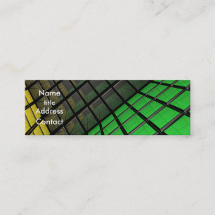 Mini Design do cubo - cartão de visita