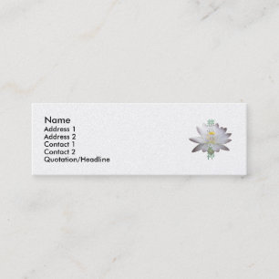 Mini Deusa do cartão de visita do Kanji da piedade