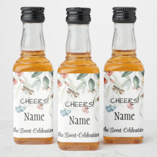 Mini Elegante Aquarela Carga Floral de Vida Estáti