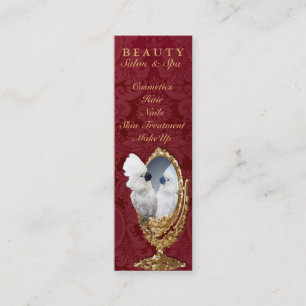 Mini Espelho Na Parede - Cartão de visita