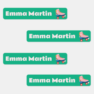 Mini etiquetas magro para canetas