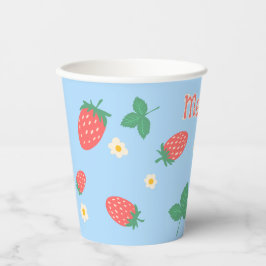 Mini Flor de Morango Personalizada