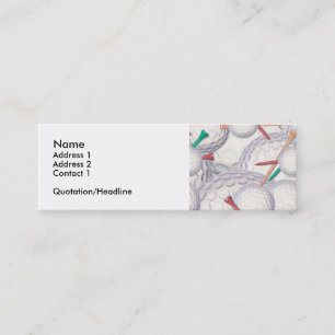 Mini Golfballs & cartão de visita das camisetas