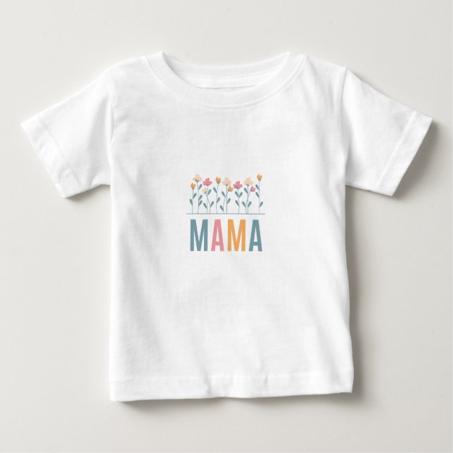 Mini Mama: Adorável Coleção de Camisetas Bebidas p (Frente)