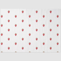 Mini papel tecidular do Morango