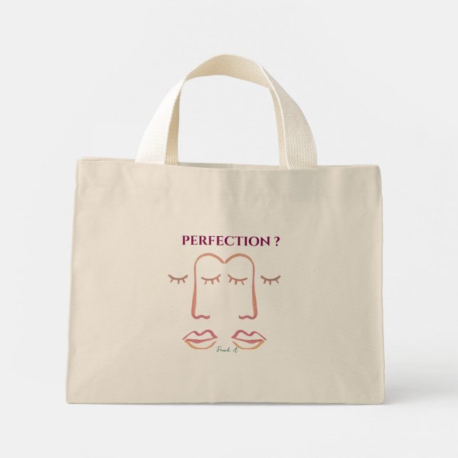 Mini Perfeição? Encontrei – Bolsa Tote Chic e Prática (Verso)