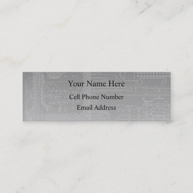 Mini Perfil e cartão de visita da conversa da (Frente)