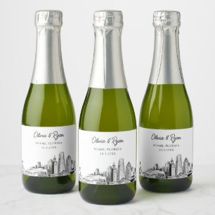 Mini Personalizado Favorito de Casamento Clássico