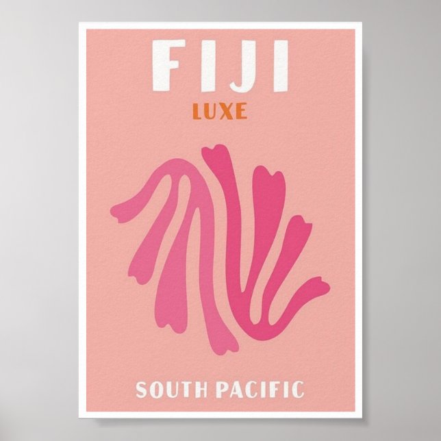 Mini Poster - Fiji Luxe (Frente)
