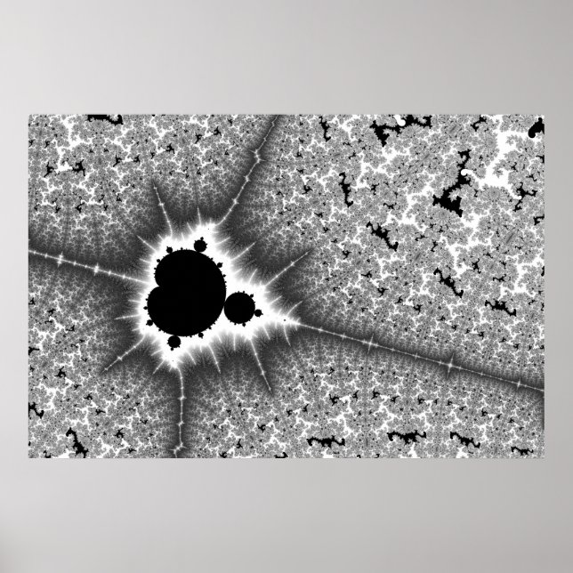 Mini Poster preto (Frente)