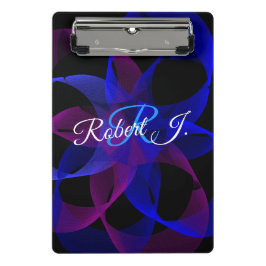 Mini Prancheta 3D To 2D Cylinder Ring Geometric Mini Clipboard