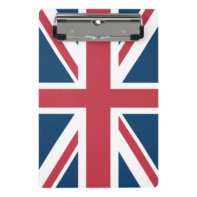 Mini Prancheta A bandeira britânica Union Jack (Frente)