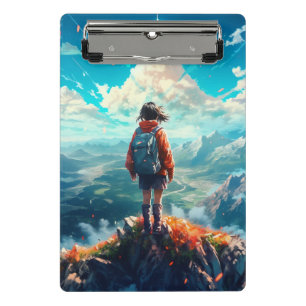 Mini Prancheta A Cúpula em Sua Alma Anime Hiker Girl