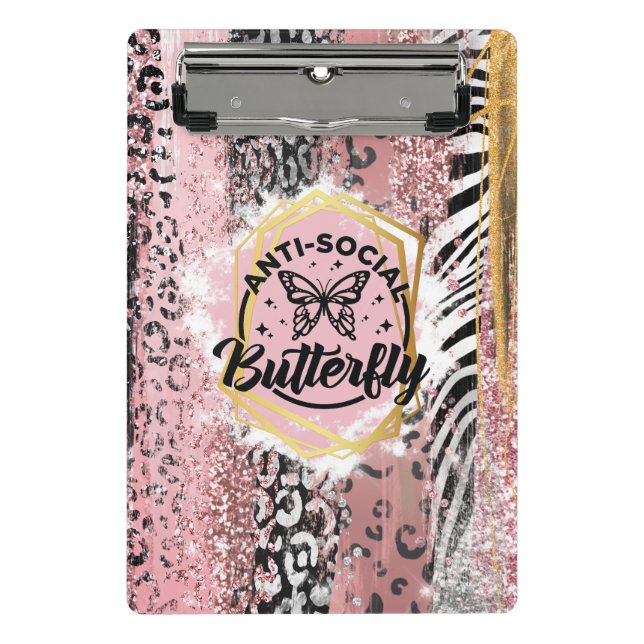 Mini Prancheta A miniárea de transferência da borboleta antissoci (Frente)