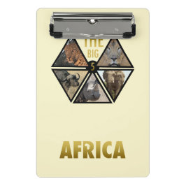 Mini Prancheta A miniárea de transferência das cinco grandes afri