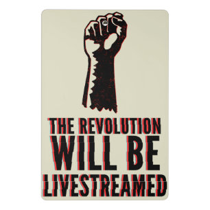 Mini Prancheta A Revolução Será Transmitida Ao Vivo