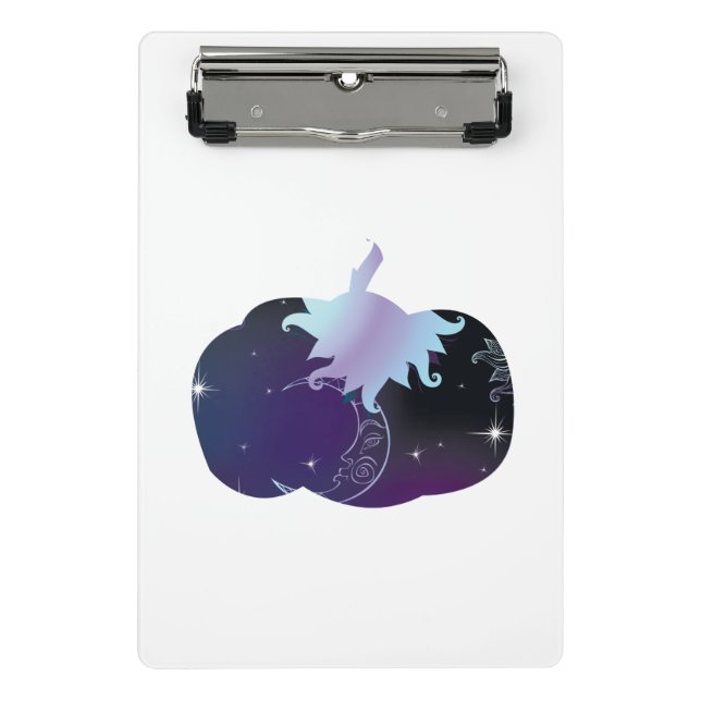 Mini Prancheta Abóbora Azul Escuro (Frente)