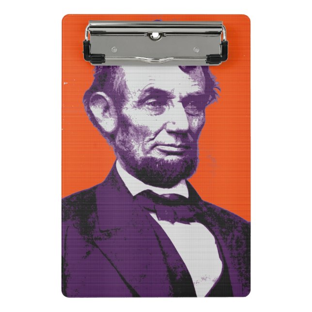 Mini Prancheta Abraham Lincoln alt (Frente)