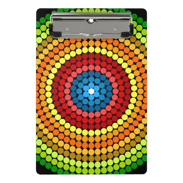 Mini Prancheta Abstrato Mandala Art Design- 65904 (Frente)