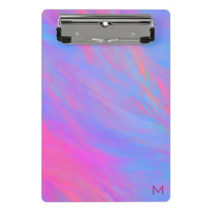 Mini Prancheta Abstrato Neon Ink Flow