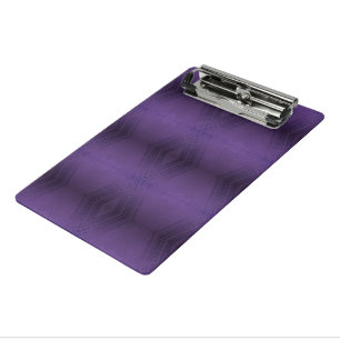 Mini Prancheta Aceitação   Padrão de Boho Eclético Violet