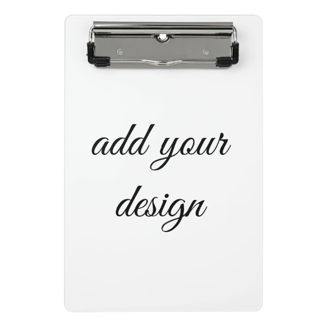 Mini Prancheta adicionar seu design (Frente)