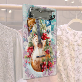 Mini Prancheta Aguardente De Música De Violão