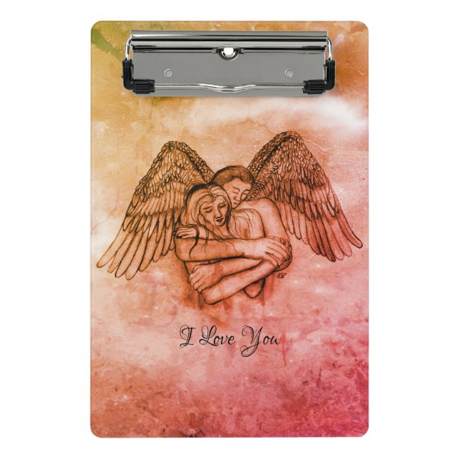 Mini Prancheta Angel Eros no Amor, eu te amo (Frente)