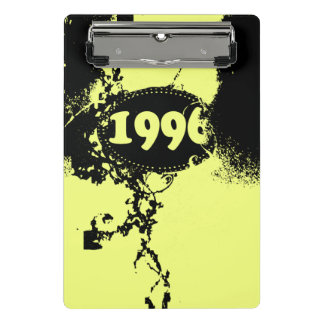 Mini Prancheta Aniversário Vintage 1996 e Desde