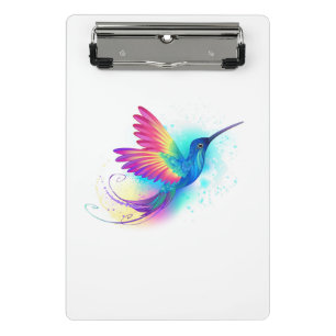 Mini Prancheta Arco-Íris Exótico Hummingbird