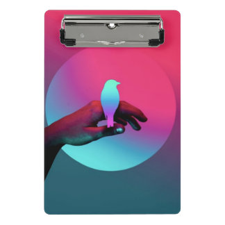 Mini Prancheta área de transferência abstrato