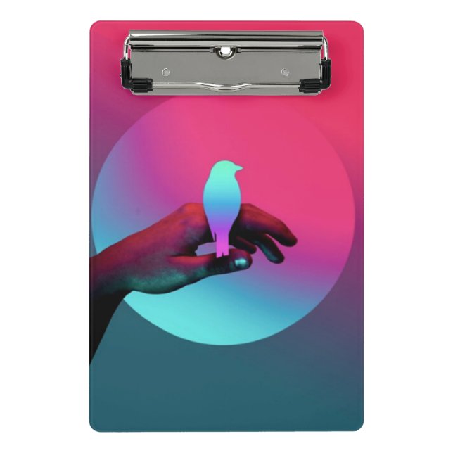 Mini Prancheta área de transferência abstrato (Frente)