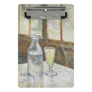 Mini Prancheta Arte Clássica de Van Gogh Café Absinto Paris