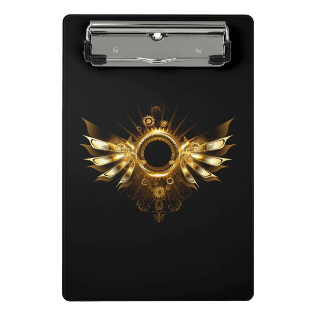 Mini Prancheta Asas steampunk (Frente)