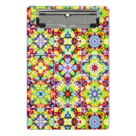 Mini Prancheta Azulejos do Mediterrâneo, Azulejos de Tinta Álcool