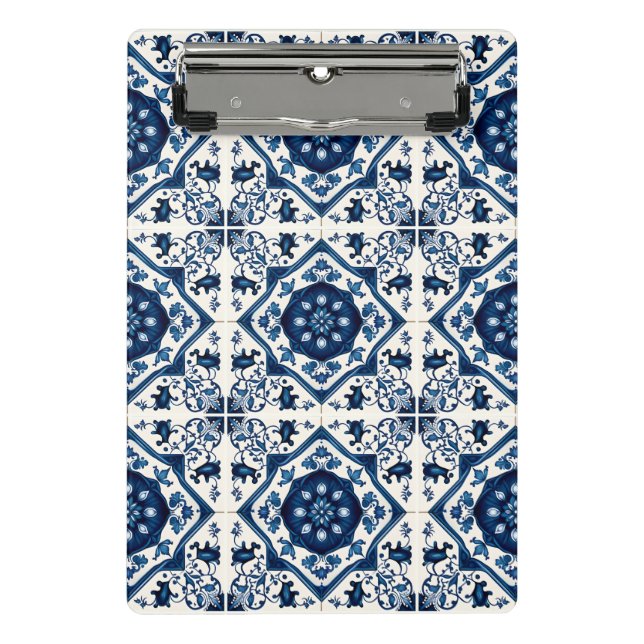 Mini Prancheta Azulejos do Mediterrâneo, Portugal, Azulejo, Majol (Frente)