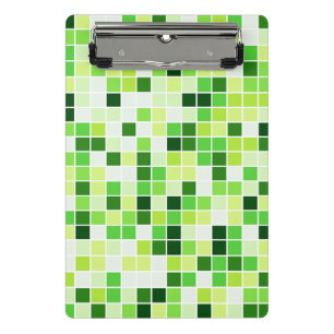 Mini Prancheta Azulejos piscinas, Azulejos Mosaicos Verdes, Padrã