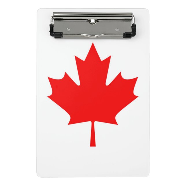 Mini Prancheta Bandeira de Canadá (Frente)
