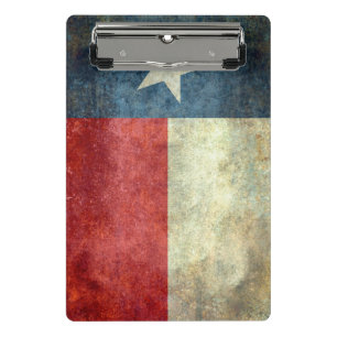 Mini Prancheta Bandeira do estado de Texas