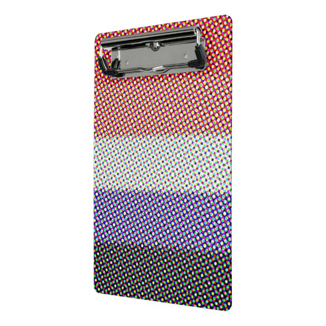 Mini Prancheta Bandeira do Orgulho Cupioromânico abstrato (Angulado2)