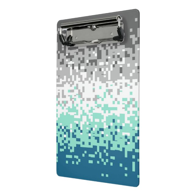 Mini Prancheta Bandeira do Orgulho Frayromântico Abstrato Pixelad (Angulado2)