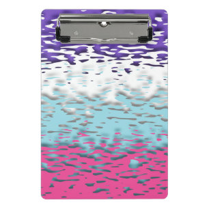 Mini Prancheta Bandeira do Orgulho Multissexual Funky Trippy Ripp