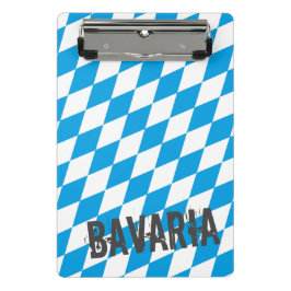 Mini Prancheta Bavaria Germany Diamond Flag Design