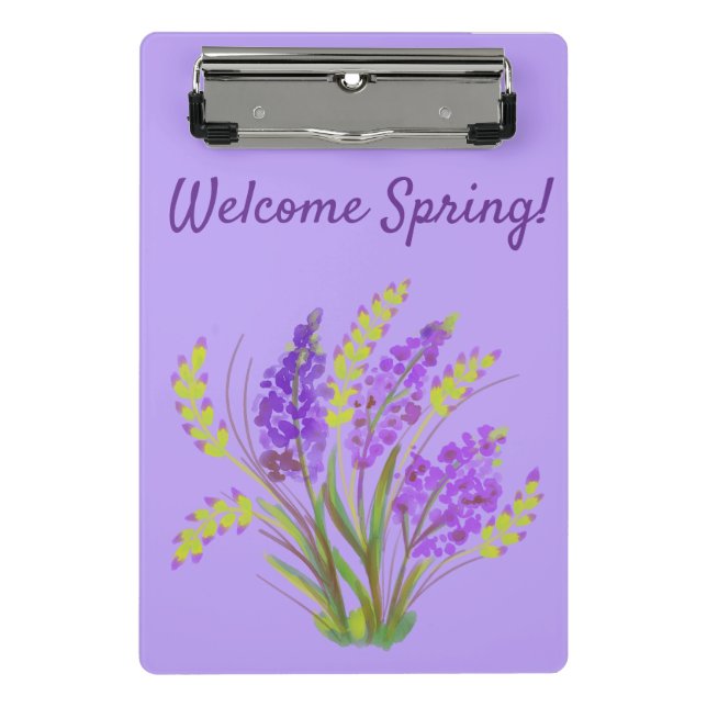 Mini Prancheta Bem-vinda, Primavera! (Frente)