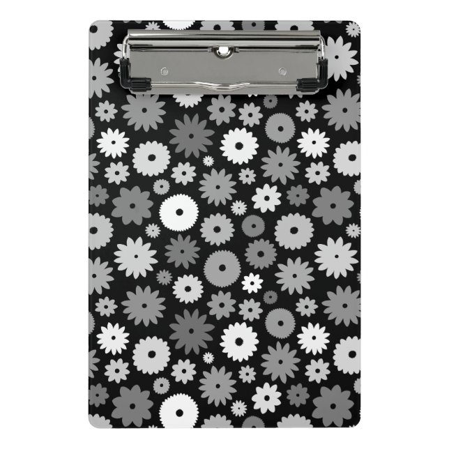 Mini Prancheta Blooms Monocromáticos Padrão Repetido Case-Mate iP (Frente)