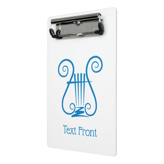 Mini Prancheta Blue Lyre (Angulado2)